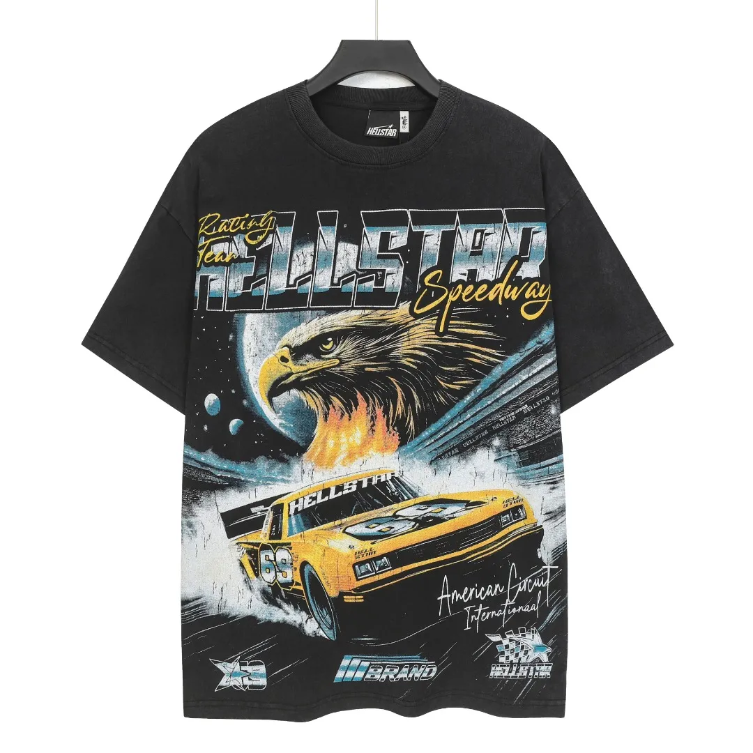 965# Black/ ｜P62 In Stock Hellstar T （fabric):32 250 Sizes（size）：S-M- L- X L （colour）： Black/